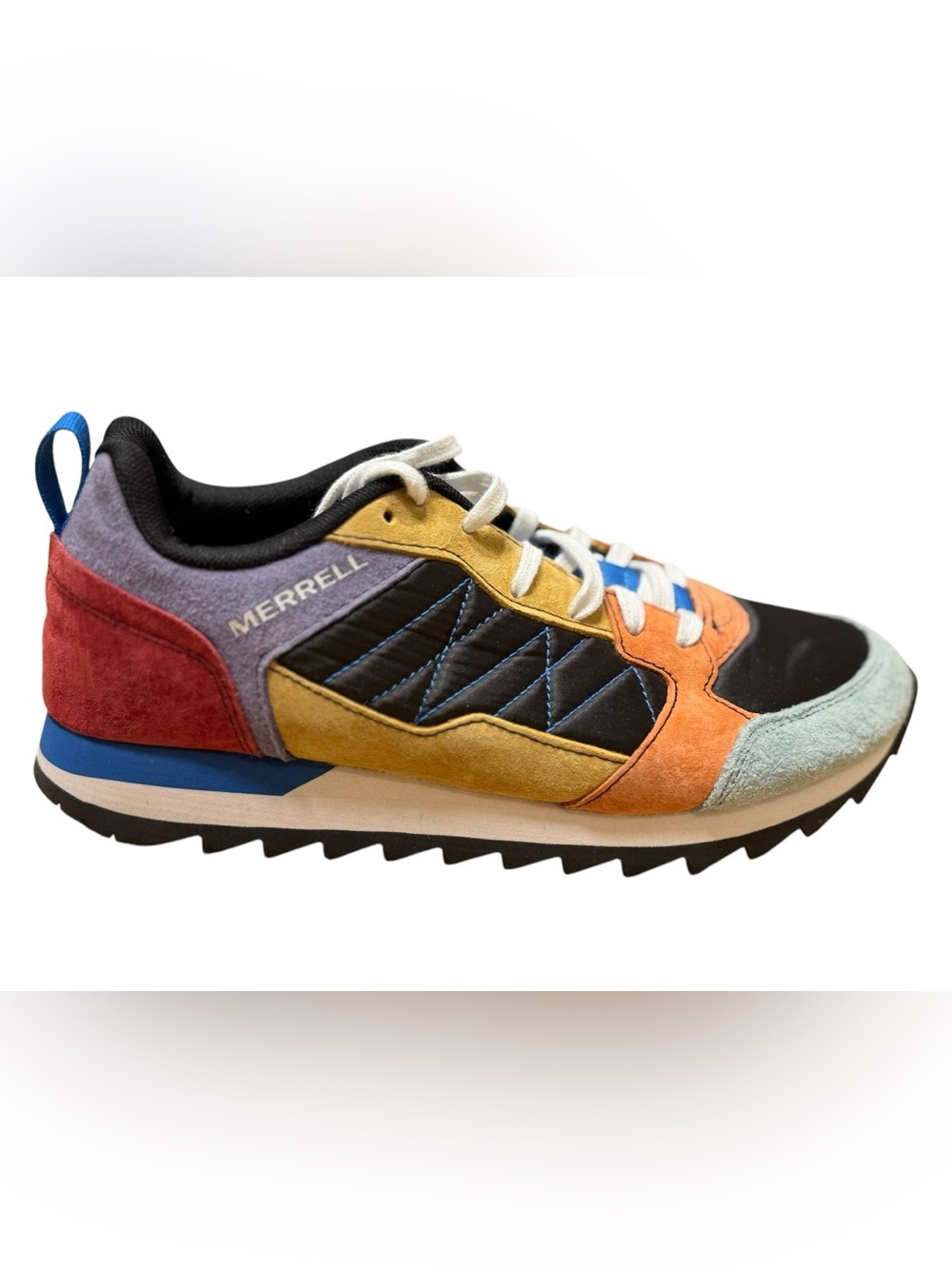 Merrell Alpine Colorblock Suede Mesh Sneakers Size 8 - Picture 5 of 8